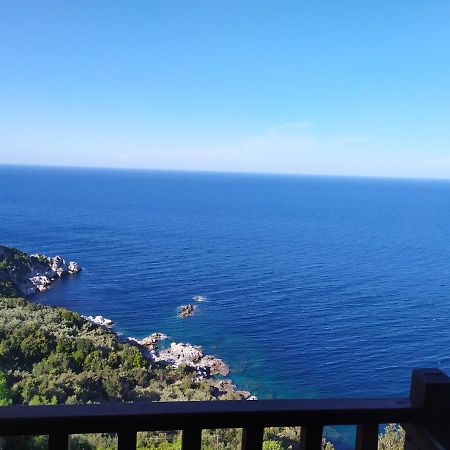 Double Studio Room In Mylopotamos With Beautifull View Tsagarada Exteriör bild